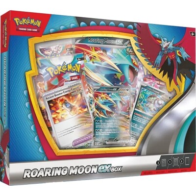 Pokémon TCG: Roaring Moon ex Box