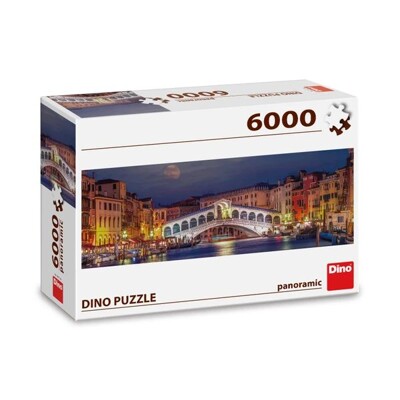 Puzzle Panoramic - Most Rialto (6000 dílků)