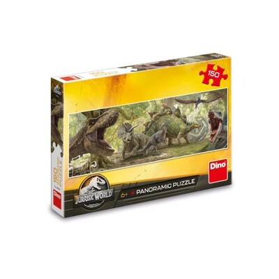 Puzzle Panoramic - Jurský Svět (150 dílků)