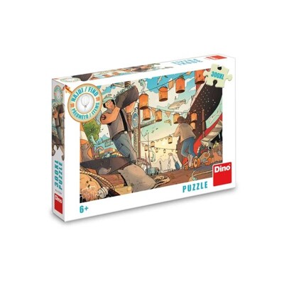 Puzzle XL - Puzzle Najdi 10 předmětů - Přístav (300 dílků)