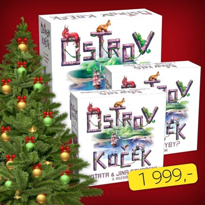 Ostrov koček + 2,3 rozšíření (Vánoční balíček od MINDOK)