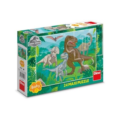 Puzzle Maxi - Jurský Svět (24 dílků)