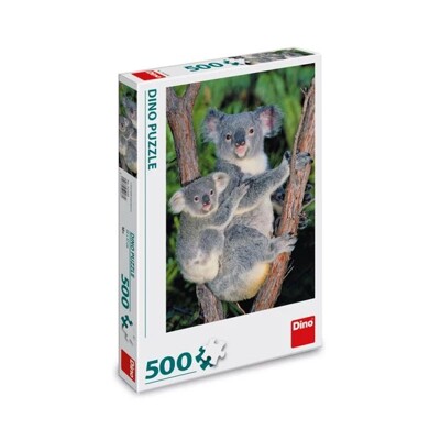 Puzzle - Koaly na stromě (500 dílků)