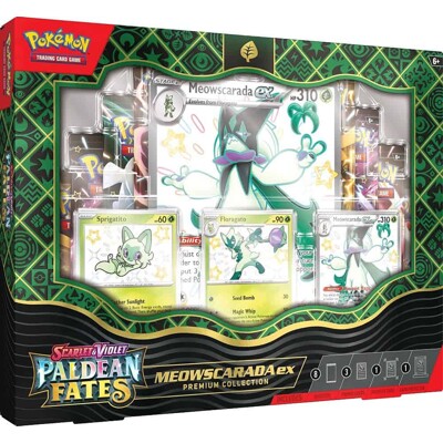 Pokémon TCG: Scarlet & Violet - Paldean Fates Premium Collection - Shiny Meowscarada ex