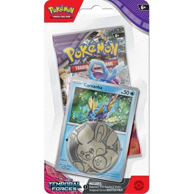 Pokémon Scarlet & Violet - Temporal Forces Checklane booster - Carvanha