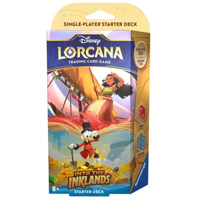Disney Lorcana TCG: Into the Inklands - Starter Deck (Ruby & Sapphire)