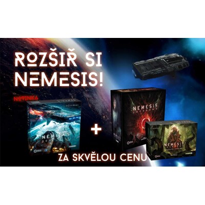 Nemesis - Zvýhodněný set (Nemesis: Lockdown + Den poté + Chytridi)