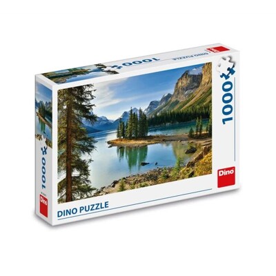 Puzzle - Jezero Maligne (1000 dílků)