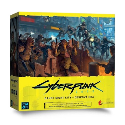 Cyberpunk 2077: Gangy Night City (desková hra)