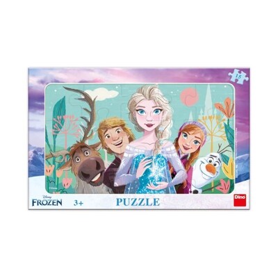 Puzzle - Frozen: Rodina (15 dílků)