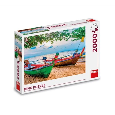Puzzle - Rybářské loďky (2000 dílků)