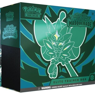 Pokémon Scarlet & Violet - Twilight Masquerade Elite Trainer Box - Walking