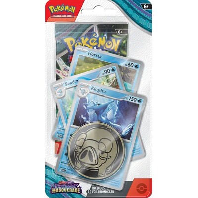 Pokémon Scarlet & Violet - Twilight Masquerade Premium Checklane booster - Kingdra