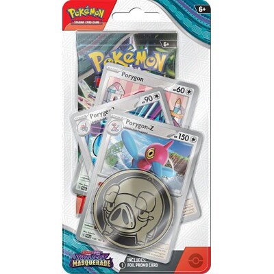 Pokémon Scarlet & Violet - Twilight Masquerade Premium Checklane booster - Porygon Z