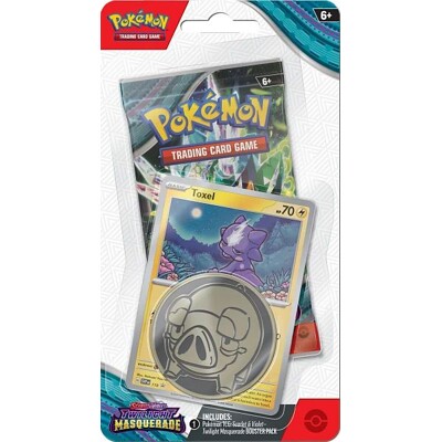 Pokémon Scarlet & Violet - Twilight Masquerade Checklane booster - Toxel