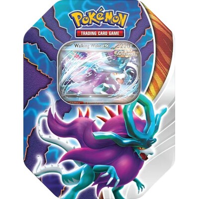 Pokémon TCG: Paradox Clash Tin Box - Walking Wake ex