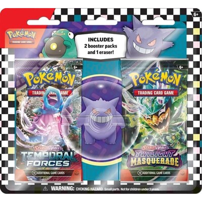 Pokémon TCG: Back To School - 2 Blister Booster s gumou (Gengar)