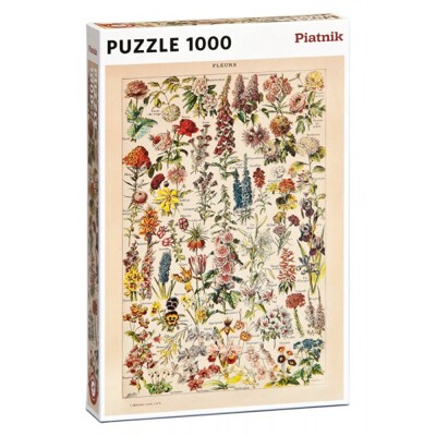 Puzzle - Millot - Květiny (1000 dílků)
