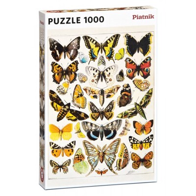 Puzzle - Millot - Motýli a můry (1000 dílků)