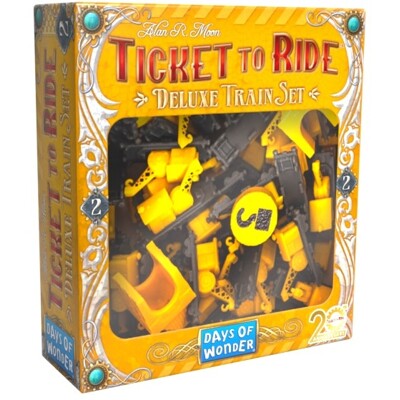 Ticket to Ride: 20th Anniversary Deluxe train - žlutá