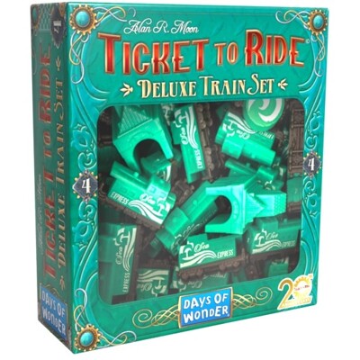 Ticket to Ride: 20th Anniversary Deluxe train - zelená