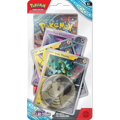 Pokémon Scarlet & Violet - Stellar Crown Premium Checklane booster - Iron Thorns