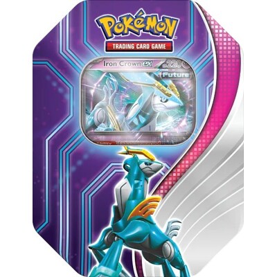 Pokémon TCG: Paradox Destinies Tin Box - Iron Crown ex