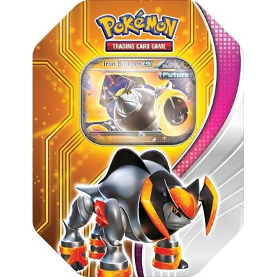Pokémon TCG: Paradox Destinies Tin Box - Iron Boulder ex