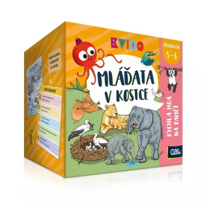 Kvído - Mláďata v kostce (rychlá hra na paměť)