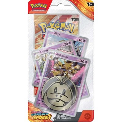 Pokémon Scarlet & Violet - Surging Sparks Premium Checklane booster - Alakazam
