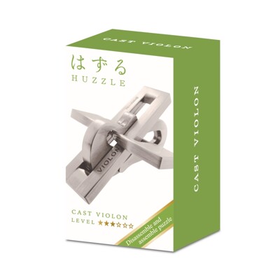 Mini Huzzle Cast - Violon silver - hlavolam