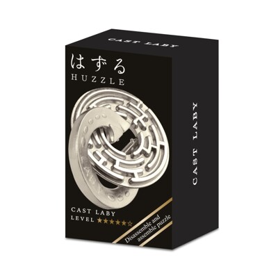Mini Huzzle Cast - Laby silver - hlavolam