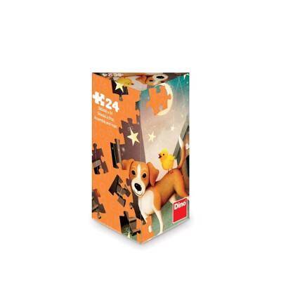Puzzle - Ztracené kuřátko (24 dílků)