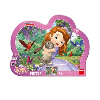 Puzzle - Sofie a zvířátka (25 dílků)
