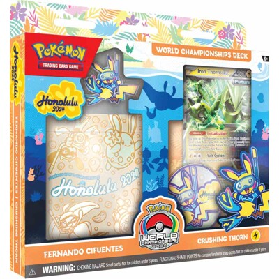 Pokémon TCG - 2024 World Championship Deck: Fernando Cifuentes - Crushing Thorn Box