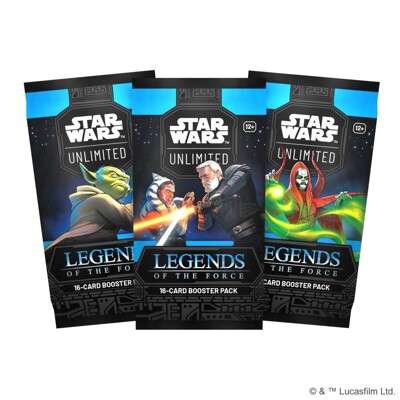 Star Wars: Unlimited TCG - Legends of the Force - 1 Booster