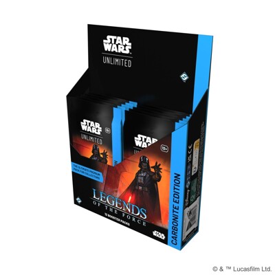 Star Wars: Unlimited TCG - Legends of the Force - Carbonite Booster box (12 Boosters)