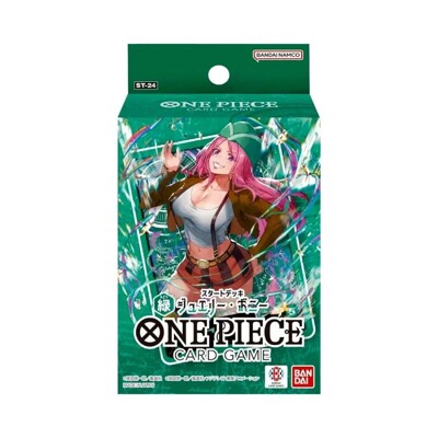One Piece Card Game - GREEN Jewelry Bonney Starter Deck #24