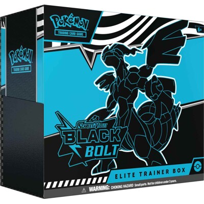 Pokémon Scarlet & Violet: Black Bolt Elite Trainer Box (Thundurus)