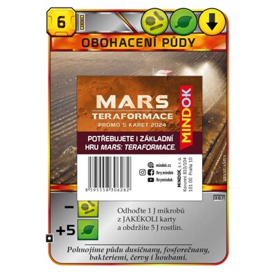 Mars: Teraformace – promo 5 karet (2024)