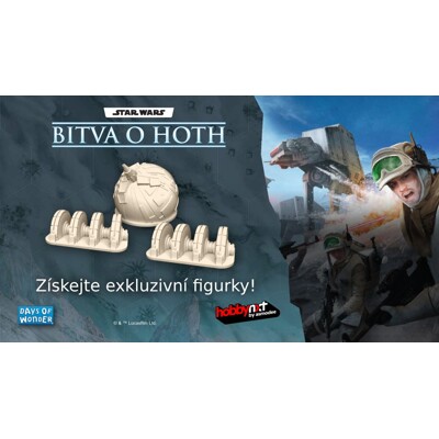 Star Wars: Bitva o Hoth - Figurky generátorů štítů a iontové dělo (promo)