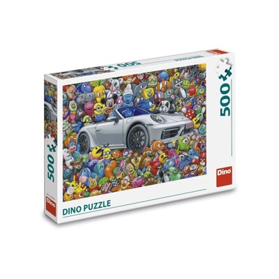 Puzzle - Erikovy hračky (500 dílků)
