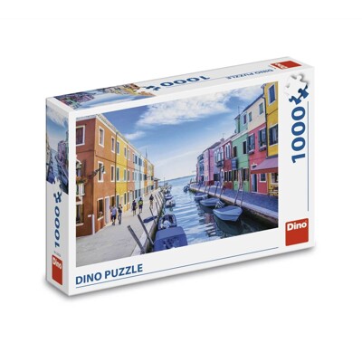 Puzzle - Kanál v Benátkách (1000 dílků)