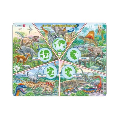 Svět v proměnách - Vzdělávací puzzle (100 dílků)
