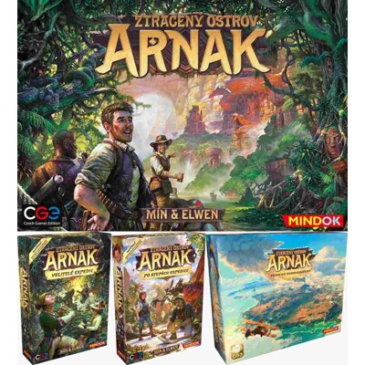 Ztracený ostrov Arnak - komplet