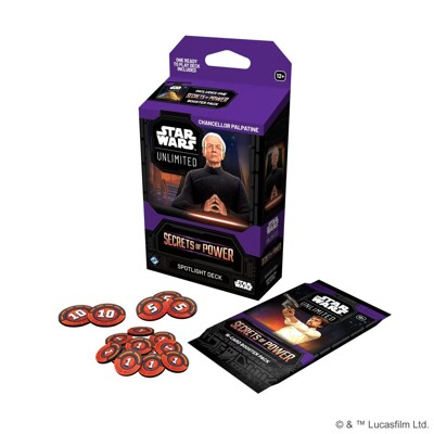 Star Wars: Unlimited TCG - Secrets of Power - Spotlight Deck (Chancellor Palpatine)