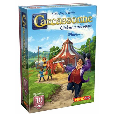 Carcassonne (rozšíření 10) - Cirkus a akrobaté (2025)