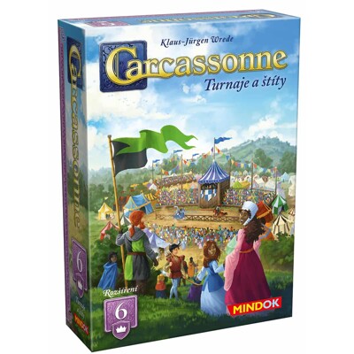 Carcassonne (rozšíření 6) - Turnaje a štíty (2025)