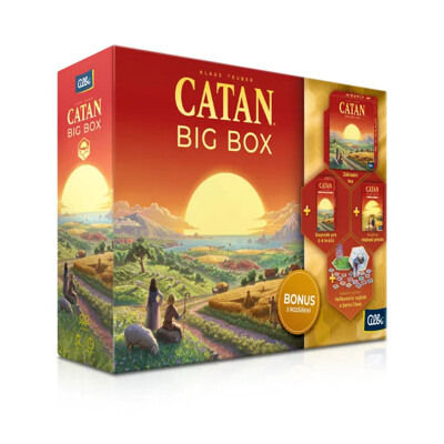 Catan - Big box (druhá edice)