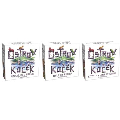 Ostrov koček: Sada rozšíření 1, 2, a 3